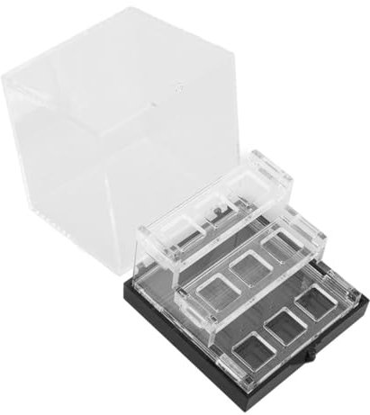 Alipis Transparente Acryl-displaybox Mineral Collection Box Aus Stabilem Material Kleine Transparente Aufbewahrungsbox Für Edelsteinpräsentationen Multifunktional Für Sammler Und Ausstell