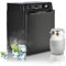 Techomey Frigorifero Trivalente per Camper, Frigorifero 12V 220V Gas, Frigorifero a Gas per Campeggio Caravan Roulotte Chalet Casa-Mobile, 40L, Nero