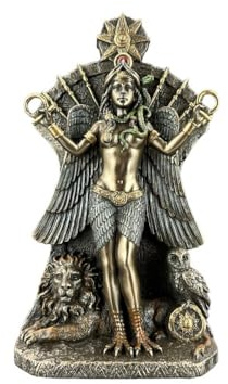 57 SPECIAL REPLICAS Skulptur Deko Figur ISHTARI-GÖTTIN des KRIEGES Figur als Geschenk für Wohnzimmerdekoration Figuren Deko