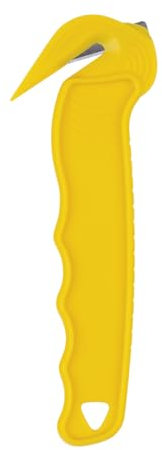 DONAU SAFETY Couteau de sécurité / 1 piece/lame non-remplaçable, porte-clés, jaune/Cutter Universel