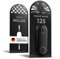 Håvn ® Personalisiertes Klingelschild für Reolink Video Doorbell WiFi – Briefkasten Namensschild aus Acryl – Türschild Haustür mit Gravur – Briefkastenschild Postkasten Haustürschild (Halbrund)