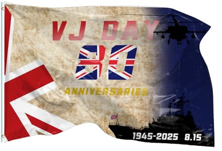 Bandera del día D (VJ-rojo)