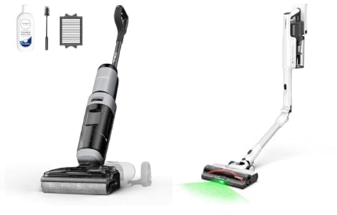 Tineco Floor ONE i5 Stretch Nass Trockensauger Pure ONE A50S Plus Kabelloser Akku Stabstaubsauger
