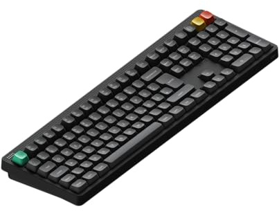 nuphy Node100 kabellose Mechanische Gaming Tastatur (Deutsches Layout) | Hot-Swappable Custom Keyboard,109 Tasten Computer Tastatur, Unterstützt Touch-Gesten, Bluetooth/2,4 GHz/USB-C