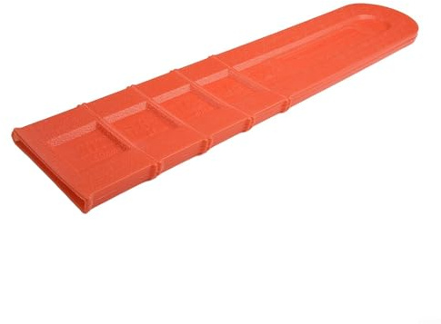 12 16 18 20 Chainsaw Bar Guard Sheath Protector with Guide Plate, Plastic Bar Holder Accessory for Forestry and Agriculture (20 Inch)