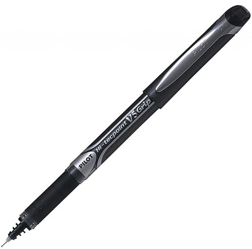 Pilot V5 Grip Liquid Ink Rollerball 0.5 mm Tip (Box of 12) - Black