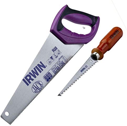 Irwin Plus 990 Junior-Handsäge 325 mm, Fein-Zahnung 12T / 13P, gehärtet, schneller Schnitt, 2K-Griff, 10503632