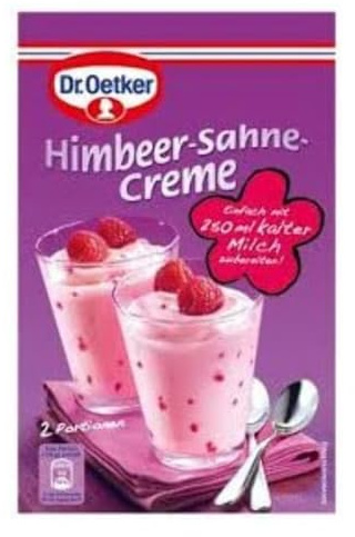 Dr. Oetker Himbeer-Sahne-Creme 62g