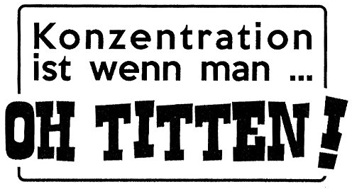 World of Colour Part 2 Oh Titten Aufkleber/Sticker