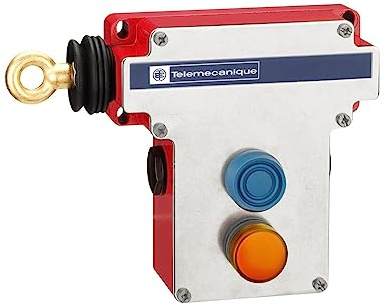 Schneider XY2CE2A296 Seilzug-Notschalter für Seillängen bis Max. 70M Li 2Ös Lm