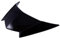 tnttu Spoiler hinten Adapter Speedfight 2, schwarz Metall