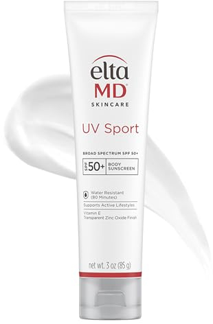 EltaMD SPF 50 UV Sport Waterproof Sunscreen, 3 Fluid Ounce by SETAF