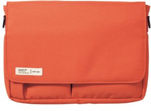 LIHIT LAB Carrying Pouch (Laptop Sleeve), 6.7 x 9.4 Inches, Orange (A7575-4)