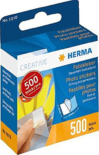 HERMA Fotoklebepads/1070 weiß Inh.500
