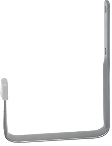 Element System 18133-00112 Wandhaken Universalhalter / 2 Stück/H x T = 205 x 185 mm/weißaluminium