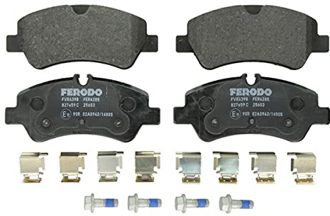 FERODO Brake Pads | FVR4398 | OE-Matching Quality | Eco-Friction Fuse+ Technology | Pack of 4