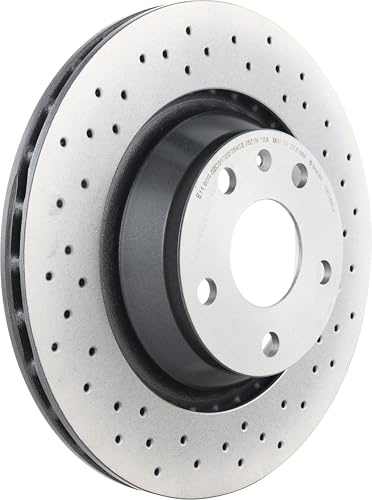 2x Bremsscheibe BREMBO XTRA LINE Gelocht/innenbel Ø 310 mm (09.9768.1X) Hinten von Brembo (Set09.9768.1X) Bremsanlage Bremsscheibenset, Scheibenbremse, Satz, Bremsscheibensatz