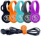 Cable Clips Magnetic Cable Organisers 6 Pack Headphone Earbuds Cord Winder Manager Keeper Bookmark Whiteboard Noticeboard Fridge Magnets USB Cable Ties Straps Wire Holder Home Office School
