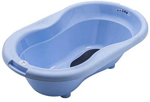 Rotho Babydesign Baby Badewanne Top, sky blue, blau
