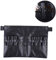 1pc Brosse de Maquillage Professionnel Ceinture Portable 22 Poches Porte-brosses cosmétiques Beauté Organisateur Outil avec L'Artiste Ceinture Bracelet PU Sac de Maquillage de Taille en Cuir (Noir)