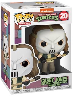 Funko Pop! Vinyl 1990-Casey Jones Teenage Mutant Ninja Turtles - TMNT 1990 - Vinyl-Sammelfigur - Geschenkidee - Offizielle Handelswaren - Spielzeug Für Kinder und Erwachsene - Movies Fans