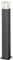 Lucande Außenleuchte Keke (spritzwassergeschützt (Modern) in Schwarz aus Aluminium (1 flammig, E27) - Wegeleuchte Pollerleuchte Wegelampe Sockelleuchte