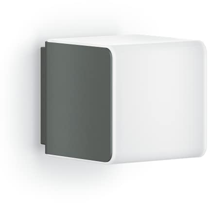 Steinel LED Außenleuchte L 830 C Connect, smarte Wandleuchte außen, App Steuerung, Außenwandleuchte dimmbar, 3000 K Warmweiß, 9.1 W, Anthrazit