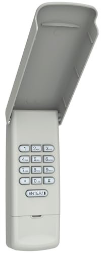 Garage Door Keypad for Liftmaster Chamberlain Craftsman Openers, Garage Door Opener Keypad Remote Replaces 877MAX G940EV-P2 878MAX 377LM 977LM 877LM 66LM, Wireless Keyless Entry