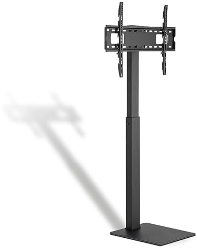 Xantron® Universal TV Ständer 37-75 Zoll/VESA 200x200-600x400 / Höhenverstellbarer, drehbarer TV Standfuß mit Kabelmanagement/Fernseher Standfuss bis 40kg