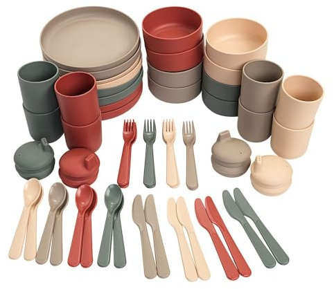 Dantoy TINY Dinnertime Geschirrset (56-teilig)