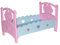 VICASKY Doll Furniture Baby Toy Bed Boys and Girls Play House Plastic Doll Room Bed Girls Playing House