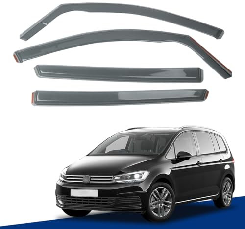 autozen Windabweiser Autofenster, Windabweiser für VW Touran MK1 2003-2015 5 Door MPV