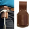 Leather Axe Holster With Belt Loop - Handle Tool Holder - Portable Waist Holster For Hammers, Axe, For Outdoor Adventure(Black)