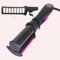 Fer à Lisser et Boucler 2-en-1, Lisseur Professionnel Rotatif, Fer à Friser pour Cheveux Courts et Longs, Noir/Rose