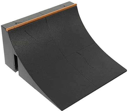 JUMPLAWN Finger Skateboard Park mit Kunststoff Hindernissen Kreatives Fingerboard Feldrequisiten Satz zur Koordinationsentwicklung für Kinder