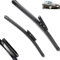 Escobillas de limpiaparabrisas Delanteras, Para Renault Megane 2 MK2 2002-2008, Kit Limpiaparabrisas Delantero Y Trasero Parabrisas Ventana