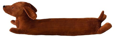 TAOZHUGONG Dackel Langes Stofftier Dekokissen, Dackelkissen, Tierkissen Langes, Plüsch-Hundekissen für Weihnachten Geburtstag (A - 65cm)