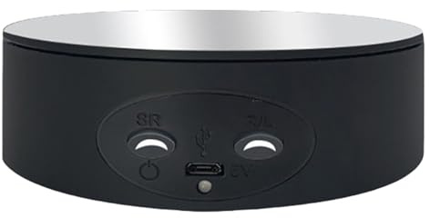Quiet Rotating Platform Perfect for Live Streaming and Window Displays 360 Degree Display Stand Rotating Turntable