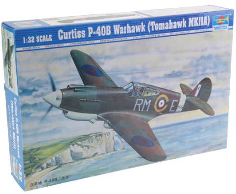 Trumpeter 1:32 - Curtiss P-40B Warhawk (Tomahawk MKIIA)