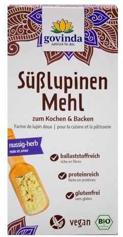 Govinda Bio Süßlupinenmehl (2 x 300 gr)