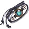 Feilok Elegant 12 Sternbild BogenschützeUnisex Verstellbar Armbänder Armband Legierung Leder Beads Seil Armkette Armreif, Farbe: Schwarz und Blau