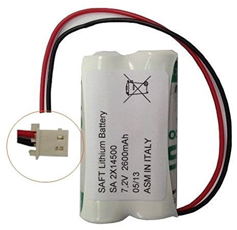Pacco Batteria Litio 2LS14500 7,2V 2,6Ah compatibile SELECT, codice SBT02