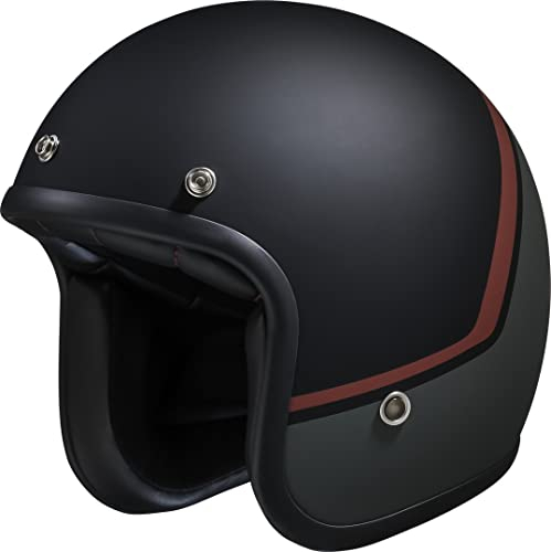 IXS 77 2.2 Jethelm (Black/Grey/Red,XS (53/54))