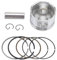 WOOSTAR 47mm Kolbenring Ersatz für 77ccm 80ccm GY6 Motor Chinesisch ATV Roller Moped Dirt Pitbike Go Kart