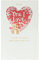 UK Greetings Weihnachtskarte für den Einen, den ich liebe, süßes Herz-Design