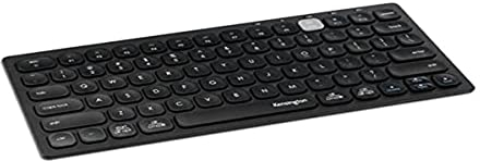 Kensington Wireless Keyboard - Multi Device Wireless Dual Compact Keyboard; Connects via Bluetooth or USB 3.0, Mini Keyboard QWERTY ES, Windows, Mac, iOS and ChromeOS (K75502ES)
