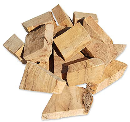 D.O.M.® 1 kg di legno d'oliva non lavorato per creazioni fai da te