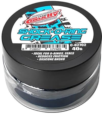 Corally Team Blue Grease 40gr - Ideal for o-Rings, Seals, Bearings, Suspension Friction Reducer C-82702