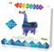 Creagami 3178726 Origami 3D, Papierskulptur Lama, Bastelset für Erwachsene und Kinder ab 7 Jahren, 346 Teile