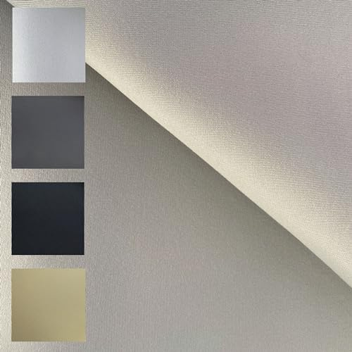 TENDAGGIMANIA Tessuto Cielo Auto Modello Vellutino Colore Grigio 183 -L. 3 MT X H.1,5 MT - Ripara Tetto Auto Scollato Tessuto+Gommapiuma Cellula Lievemente Chiusa